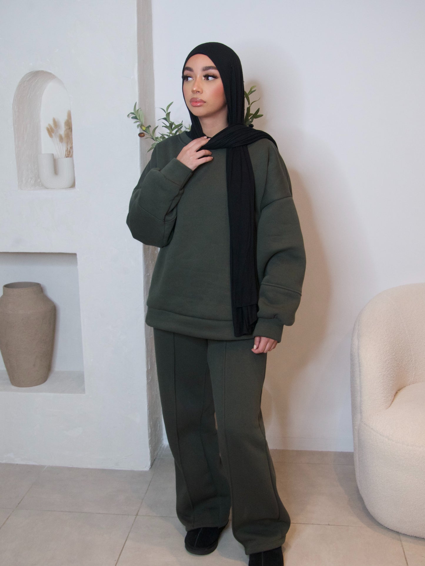 ENSEMBLE JOGGING KAKI
