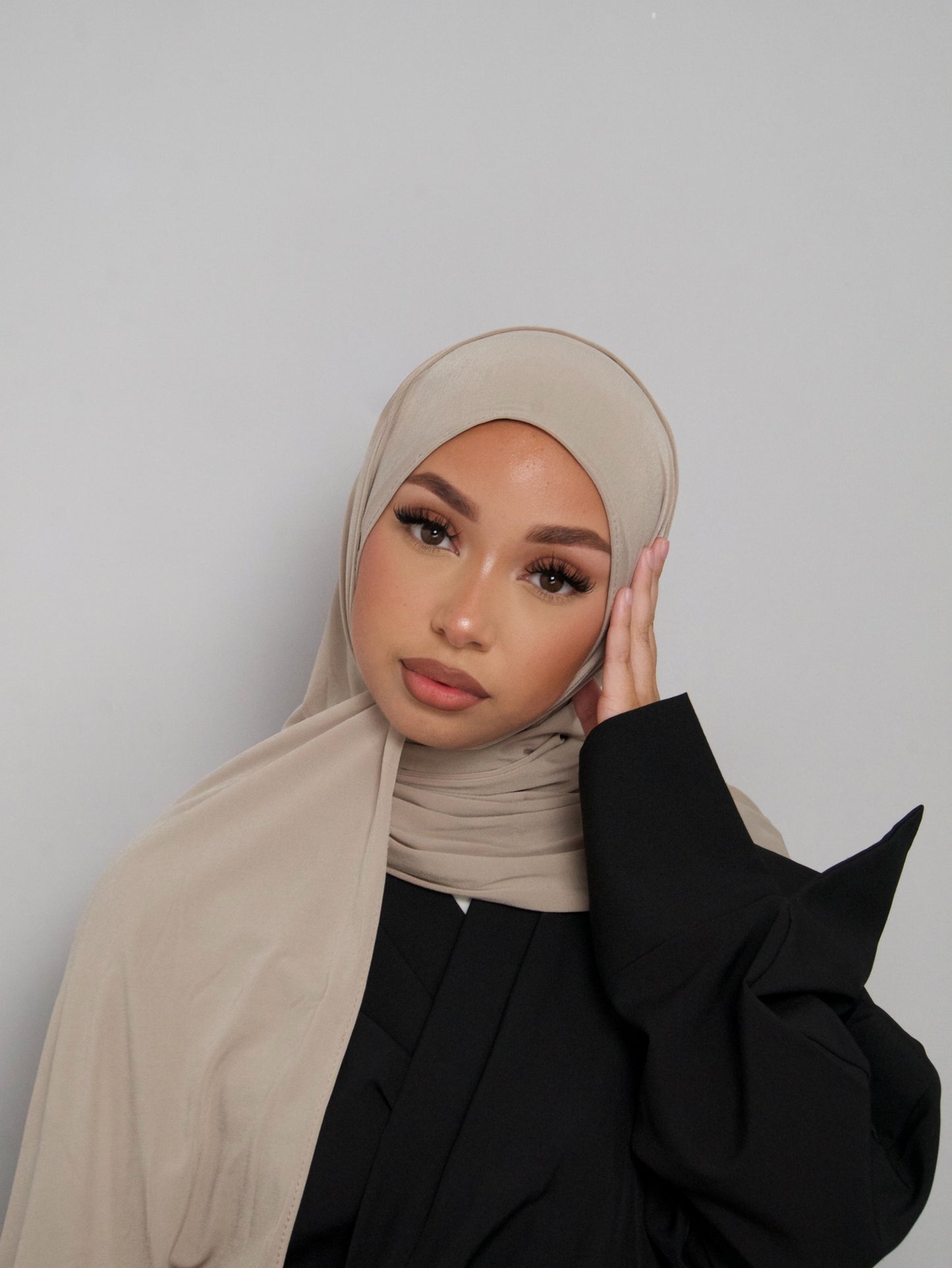 NUDE JERSEY PREMIUM HIJAB