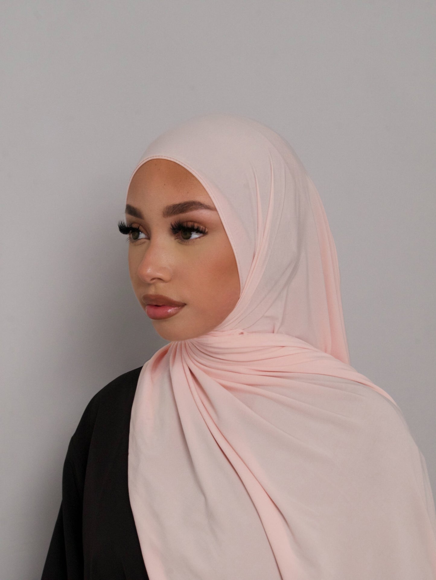 BLUSH PINK PREMIUM JERSEY HIJAB
