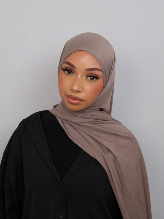 HIJAB JERSEY BAMBOO CAFE