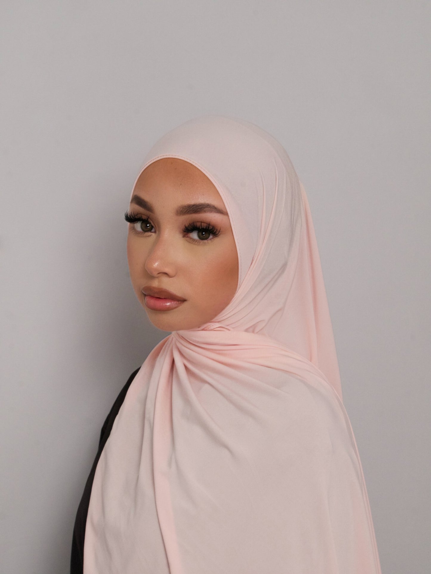 BLUSH PINK PREMIUM JERSEY HIJAB